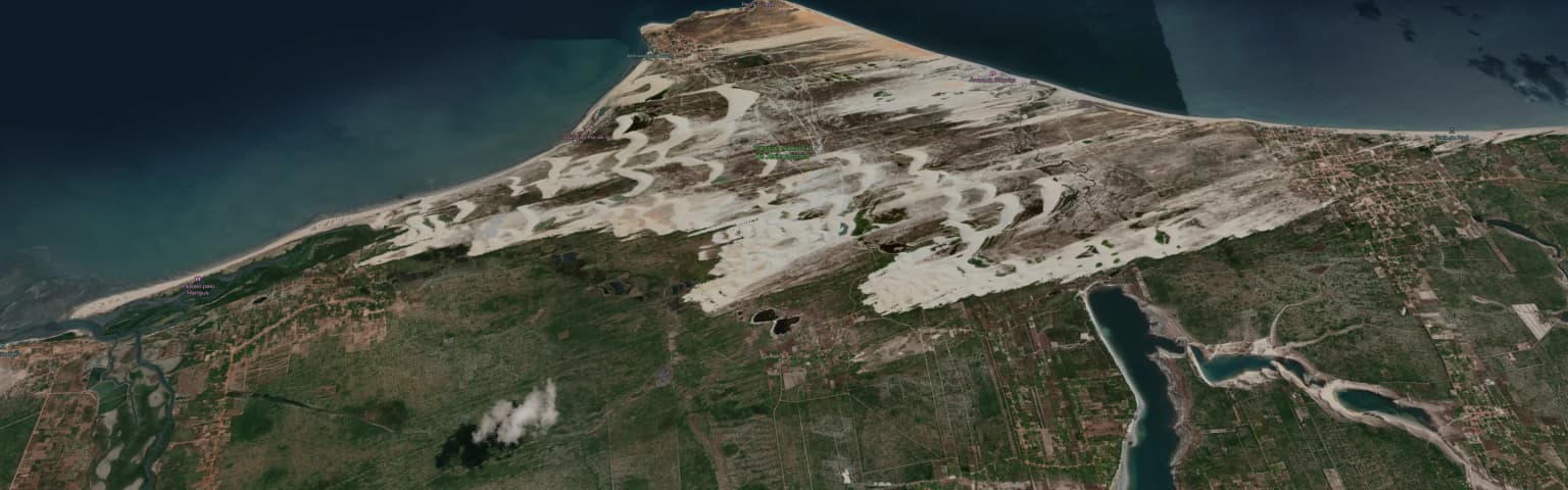 Jericoacoara aerial view