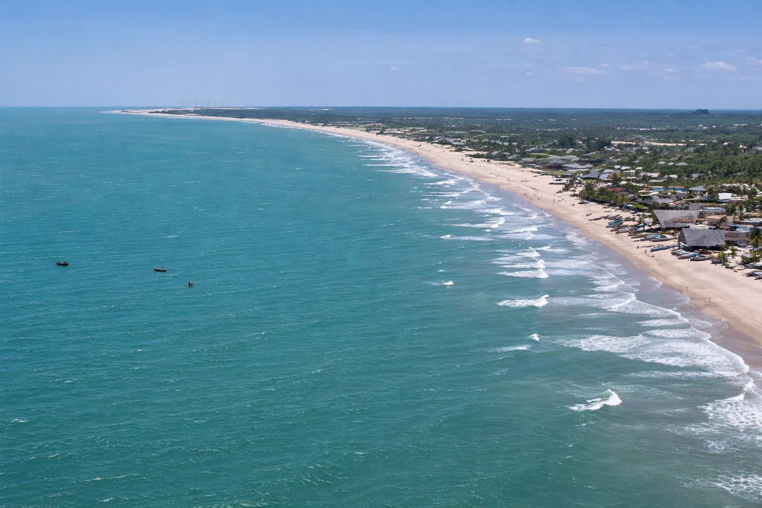Preá — praia de kite a leste de Jericoacoara